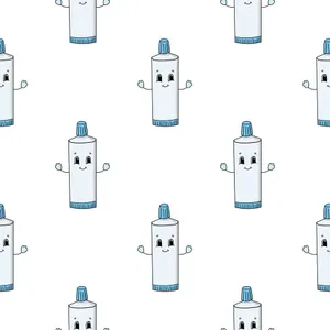 Happy Toothpaste Pattern.jpg Wallpaper