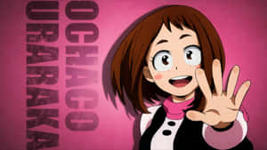 Happy Uraraka Aesthetic Wallpaper