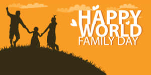 Happy World Family Day Celebration Wallpaper