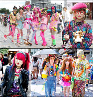Harajuku Fashion 1152 X 1200 Wallpaper Wallpaper