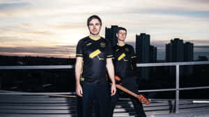 Hard Fi Band Members Urban Sunset Wallpaper