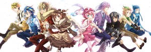 Harem Eevee Evolutions Human Wallpaper