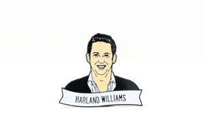 Harland Williams Cartoon Portrait Wallpaper