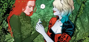 Harley Quinn And Poison Ivy: Unstoppable Duo Wallpaper