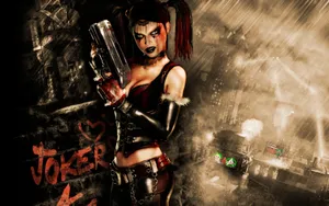Harley Quinn Armedand Dangerous Wallpaper