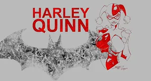 Harley Quinn Batman Silhouette Art Wallpaper