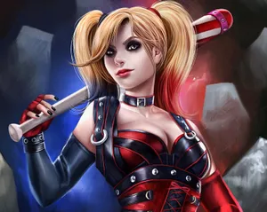 Harley Quinn Fan Art Wallpaper