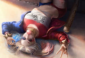 Harley Quinn In Arkham City Wallpaper