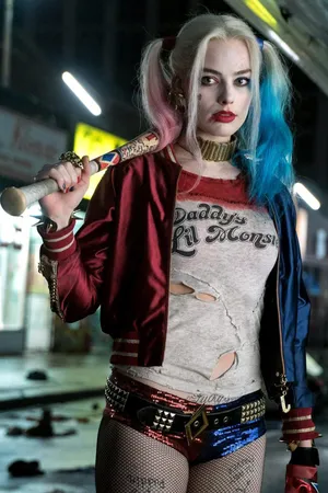 Harley Quinn In Suicide Squad – Unleashing Chaos Wallpaper
