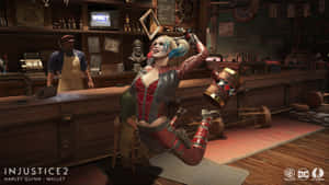 Harley Quinn Mallet Injustice 2 Wallpaper