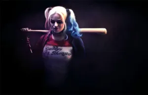Harley Quinn Suicide Squad Baseball Bat Wallpaper