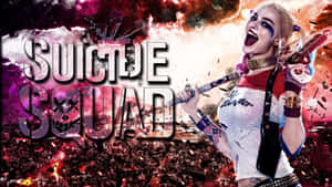 Harley Quinn Suicide Squad Promotional Art Wallpaper