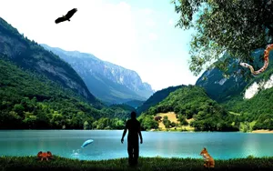 Harmony In Nature Wallpaper