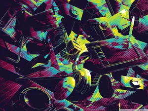 Harness The Power Of Multimedia With This Amazing Digital Set Up! Wallpaper