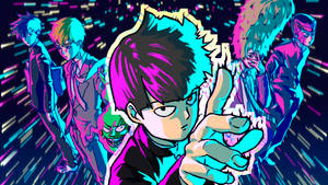 Harnessing His Power - Mob Psycho 100 Wallpaper