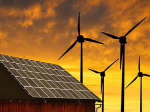 Harnessing The Power Of Renewable Energy Wallpaper