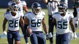 Harold Landry Of Tennessee Titans In Action Wallpaper