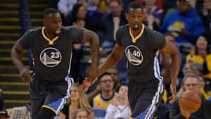 Harrison Barnes With Draymond Green Wallpaper