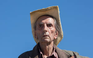 Harry Dean Stanton Lucky Cowboy Photo Wallpaper