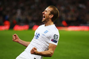 Harry Kane Celebrating Goal Wallpaper