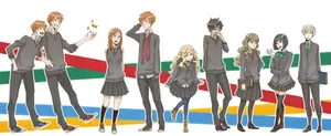 Harry Potter Anime House Colors Wallpaper