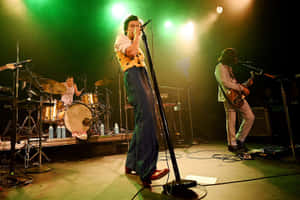 Harry Styles Laptop Band Wallpaper