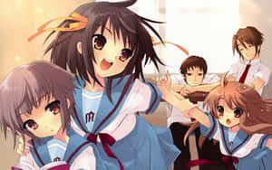 Haruhi Suzumiya Anime Wallpaper Wallpaper