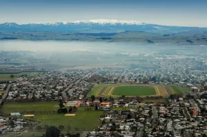 Hastings New Zealand Aerial View Wallpaper