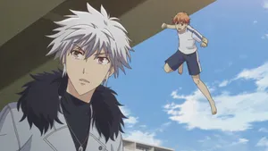 Hatsuharuand Kyo Sohma Fruits Basket Wallpaper