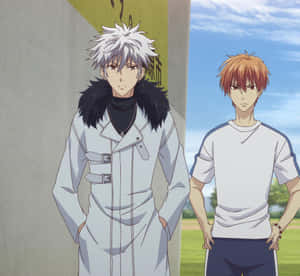 Hatsuharuand Yuki Fruits Basket Wallpaper