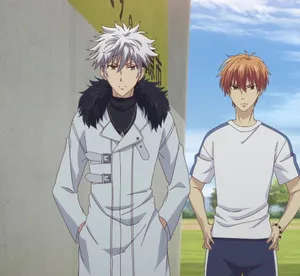 Hatsuharuand Yuki Fruits Basket Wallpaper