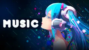 Hatsune Miku Music Anime Character Wallpaper