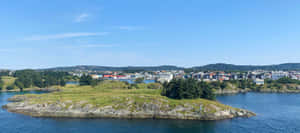 Haugesund Coastal View Norway Wallpaper