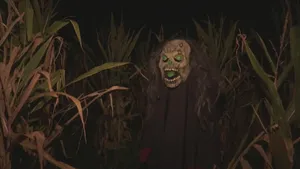 Haunted Corn Maze Creature Wallpaper