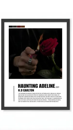 Haunting Adeline Book Cover Wallpaper