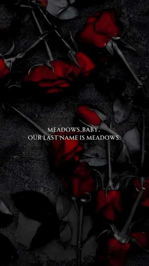 Haunting Adeline Meadows Quote Wallpaper
