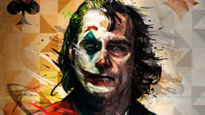 Haunting Yet Mesmerizing Joker Artwork Wallpaper