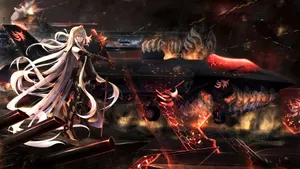 Hauntingly Beautiful Kantai Collection Scene Wallpaper