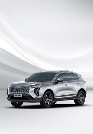 Haval Suv On Open Road Wallpaper