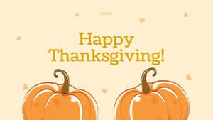 Have A Blessed Thanksgiving With Family And Friends Wallpaper