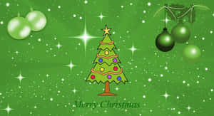 Have A Festive, Green Holiday Season With Sustainable Christmas Decorations Wallpaper