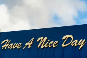 Have A Nice Day Signage Wallpaper