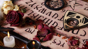 Have A Spooky Experience With An Ouija Board Wallpaper