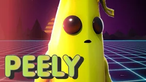 Have You Tried Performing The Uptown Funk Dance As Peely In Fortnite? Wallpaper