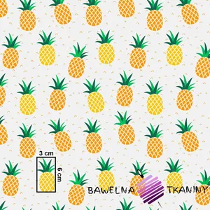 Hawaiian Tropical Cute Pineapple Wallpaper