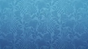 Hawaiian Tropical Leaf Pattern Wallpaper