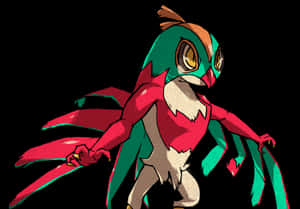Hawlucha Funny Ugly Weird Artstyle Wallpaper