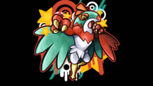 Hawlucha Interesting Background Wallpaper