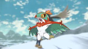 Hawlucha Pokemon Legends Arceus Background Wallpaper