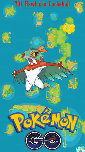 Hawlucha Pokemon Style Maps Wallpaper